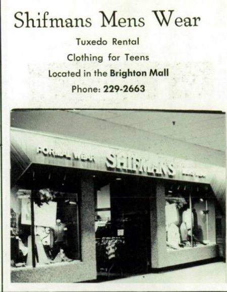 Brighton Mall - Shifmans Menswear (newer photo)